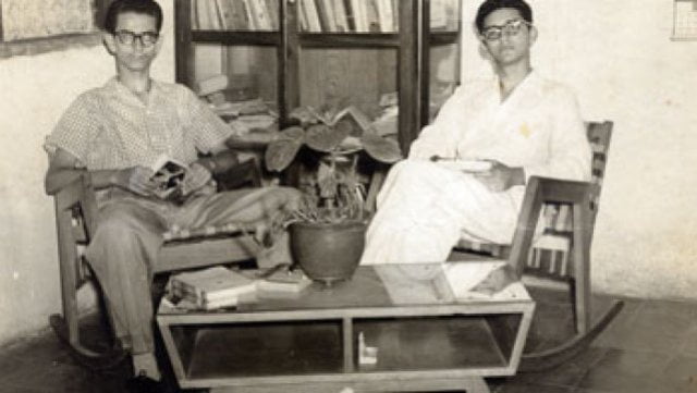 Carlos y su companero del Instituto de Matagalpa, Jose Ramon Gutierrez